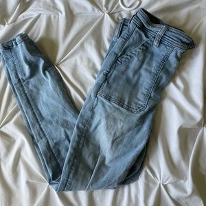American Eagle medium wash jeans